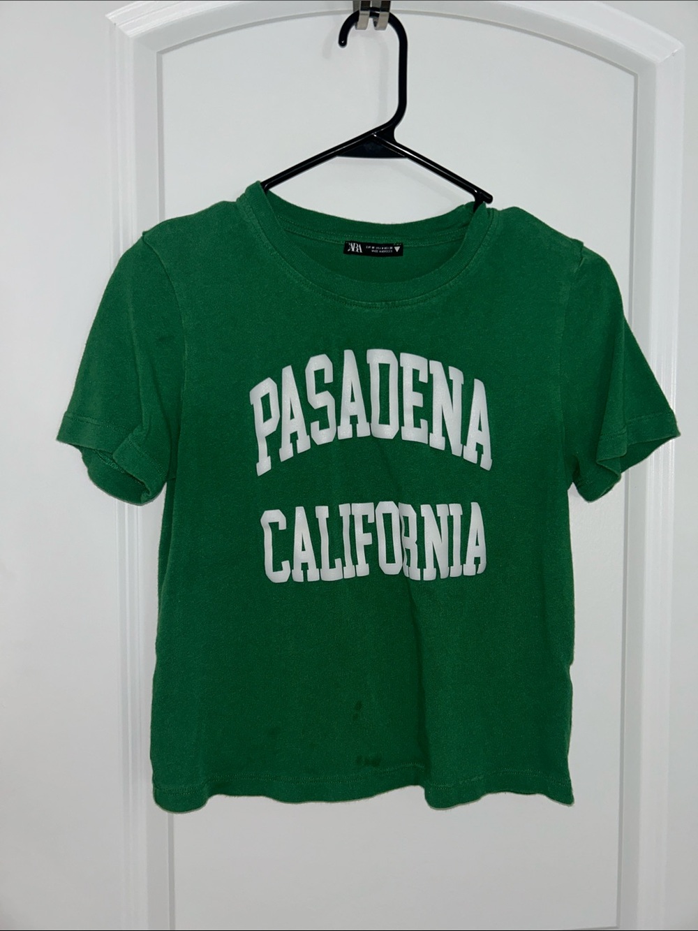 Zara Green Pasadena California Graphic Tee